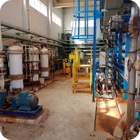 Modernizacion de planta desalinizadora en industria minera