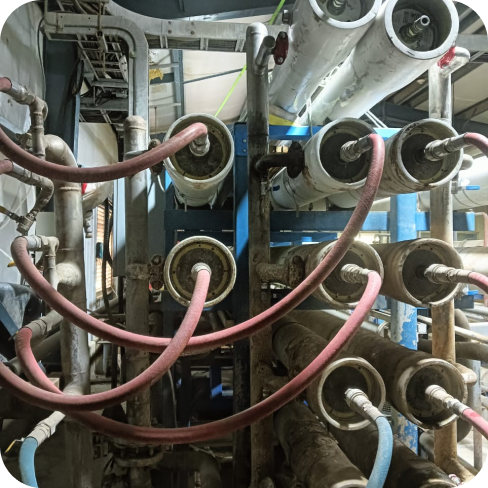 Optimizacion de sistema desalador en planta quimica